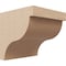 Ekena Millwork 5"W x 5"D x 5"H Wide Garner Rough Cedar Woodgrain TimberThane Corbel, Primed Tan CORUR05X05X05GARRCPR - alternate 1